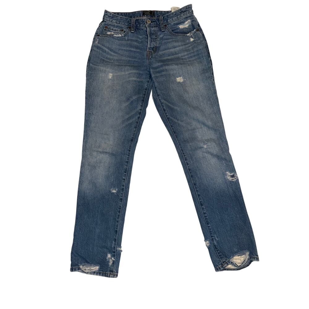 Abercrombie & fitch women’s distressed ames low rise slim boyfriend